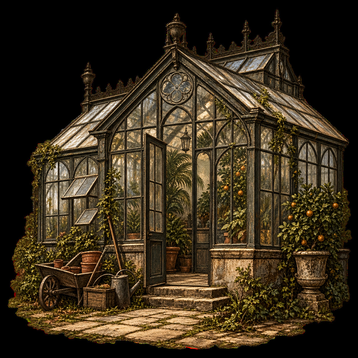 Task art: greenhouse