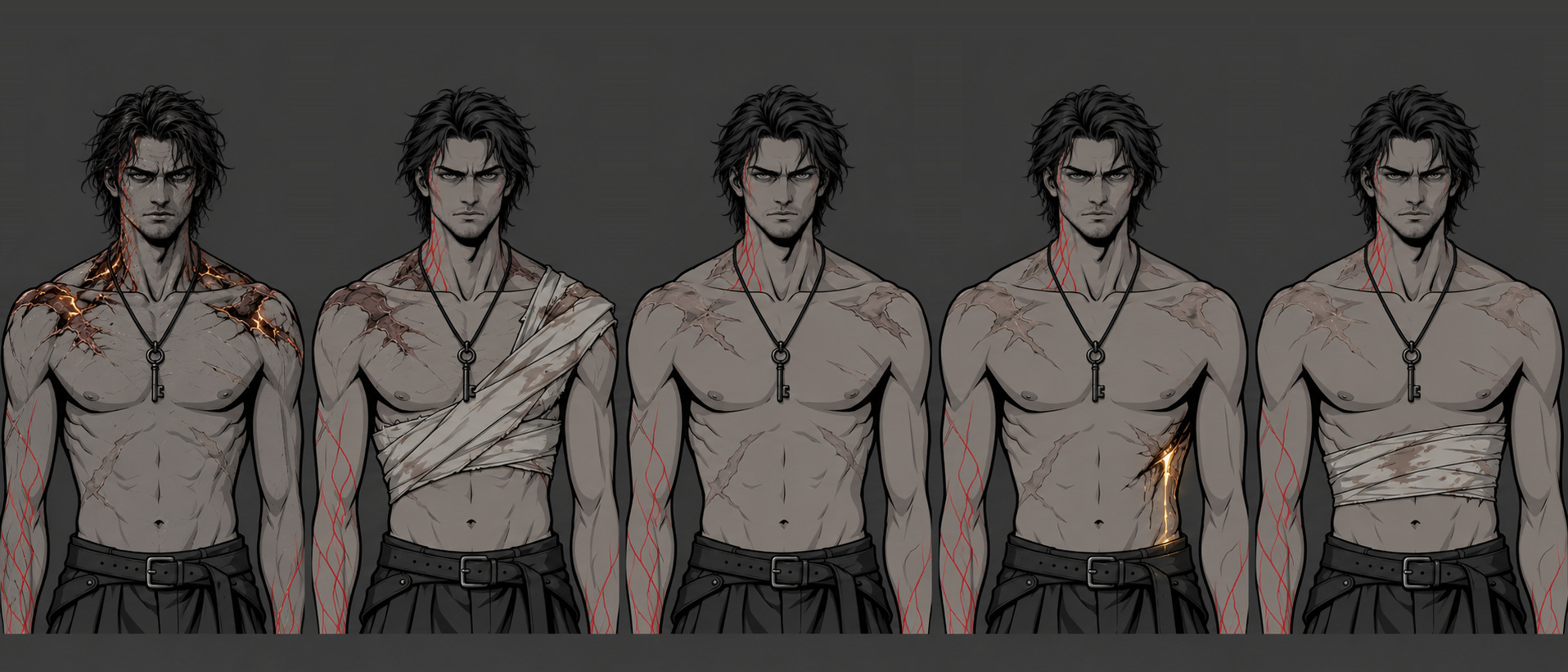 Wounds and scars