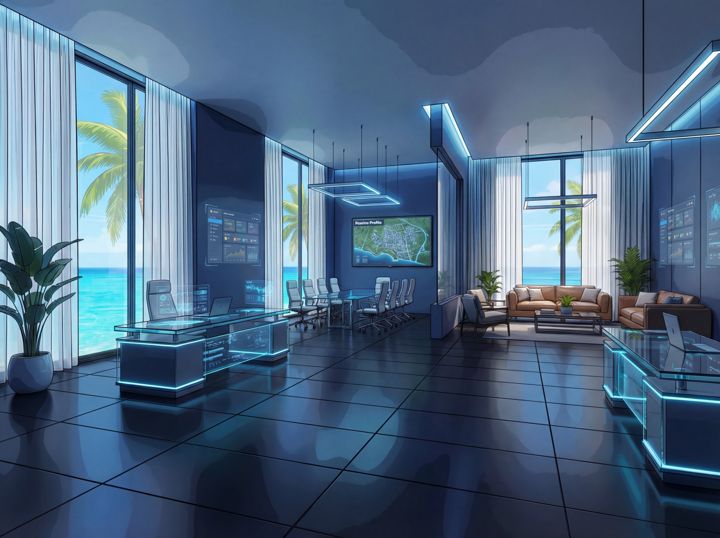 Open office: night