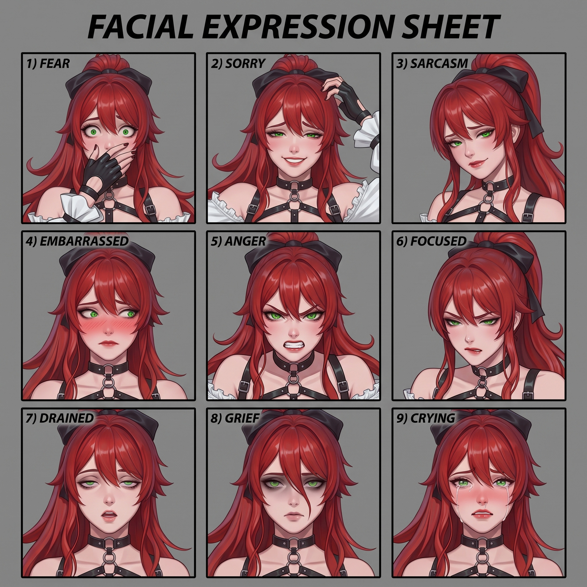 Face chart